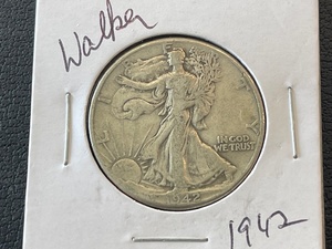 1942 Walking Liberty Half Dollar