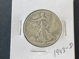 1943-D Walking Liberty Half Dollar