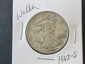 1943-S Walking Liberty Half Dollar