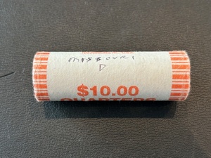 Roll of Uncirculated Quarters Missouri-D