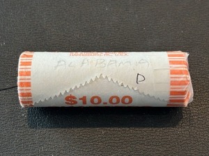 Roll of Uncirculated Quarters Alabama-D