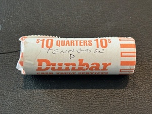 Roll of Uncirculated Quarters Tennessee-D