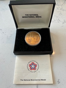1976 Bronze Bicentennial Medal
