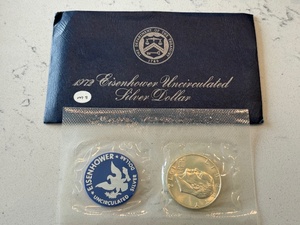 1972-S Eisenhower Silver Dollar Uncirculated