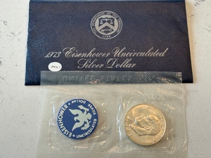1973-S Eisenhower Silver Dollar Uncirculated