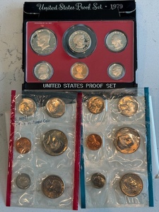 1979-S Proof Set and P & D Mint Sets