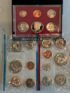 1980-S Proof Set and P & D Mint Sets