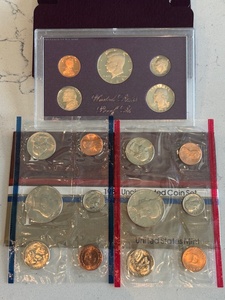 1984-S Proof Set and P & D Mint Sets