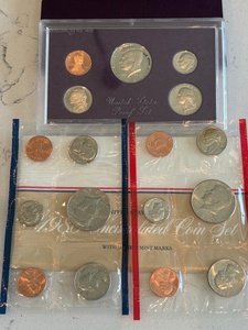 1986-S Proof Set and P & D Mint Sets