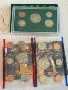1995-S Proof Set and P & D Mint Sets