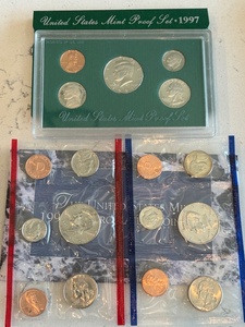 1997-S Proof Set and P & D Mint Sets