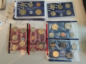 2000-S Proof Set and P & D Mint Sets