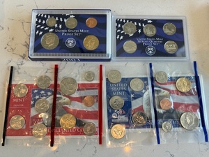 2003-S Proof Set and P & D Mint Sets