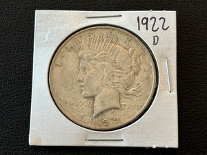 1922-D Peace Dollar