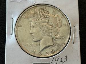 1923 Peace Dollar