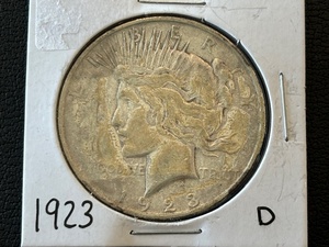 1923-D Peace Dollar
