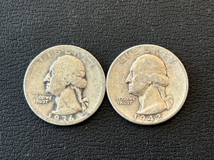 Silver Washington Quarters