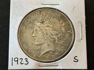 1923-S Peace Dollar