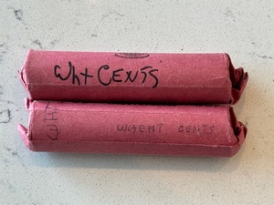 Lincoln Wheat Cent Rolls