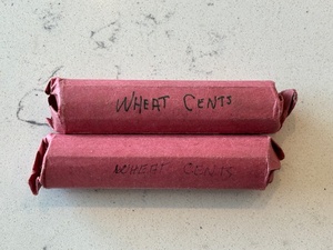 Lincoln Wheat Cent Rolls