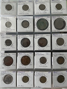 Mexico and Morocco Foreign Coins - Some Silver