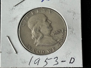 1953-D Franklin Half Dollar