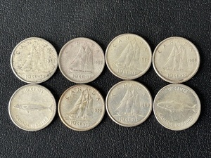 Silver Canada Dimes