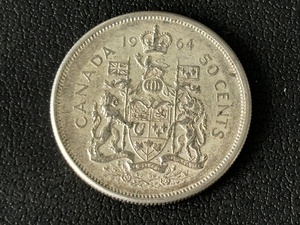 1964 Canada Half Dollar Silver
