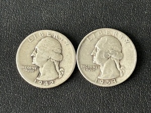 Silver Washington Quarters