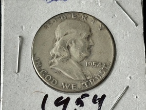 1954 Franklin Half Dollar