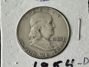 1954-D Franklin Half Dollar