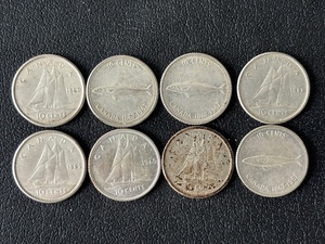 Silver Canada Dimes