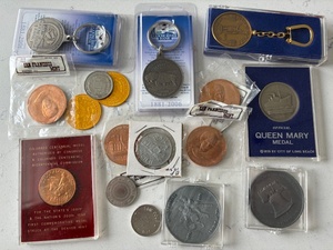 Key Chains, Medallions, Medals, Tokens