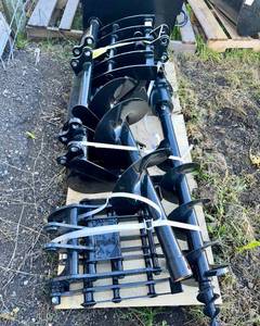 lot 136 image: 8 Piece Set of Mini Excavator Attachments