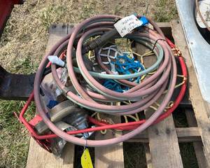 lot 8 image: Cutting Torch and Gauges