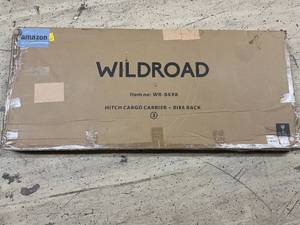 lot 12 image: Wildroad Hitch Cargo Carrier and Bike Rack