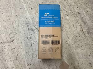 lot 26 image: 4 Memory Foam Topper - X-Small