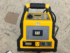 lot 27 image: CAT - 3 in 1 Professional Power Station with Jump Starter and Compressor - 4 USB Ports and Outlet
