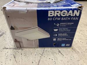lot 44 image: Broan 80CFM Bath Fan