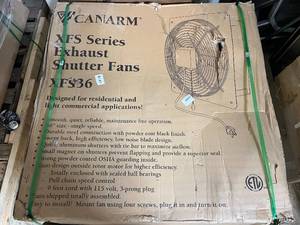lot 52 image: Canarm XFS36 Exhaust Fan