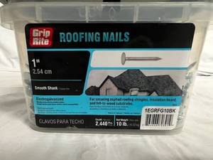 lot 62 image: 2,440ct of Grip Rite Roofing Nails - 1