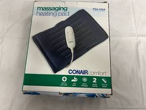 lot 66 image: Conair Comfort Massaging Heating Pad