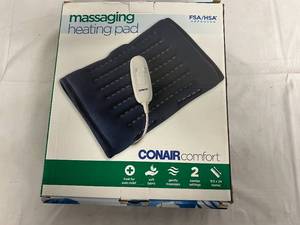 lot 69 image: Conair Comfort Massaging Heating Pad