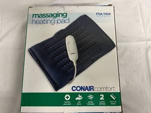 lot 72 image: Conair Comfort Massaging Heating Pad