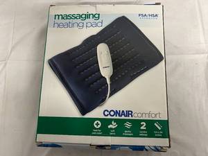 lot 73 image: Conair Comfort Massaging Heating Pad
