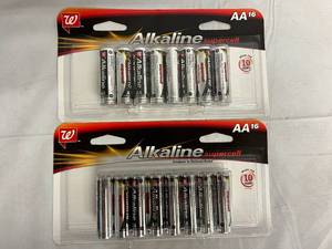 lot 91 image: 32 AA Alkaline Batteries
