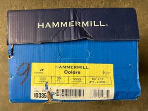lot 104 image: 5000 Sheets of Canary Copy Paper - 8.5 x 14