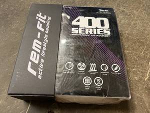 lot 113 image: rem-Fit 400 Series Fitted Sheets - Twin XL