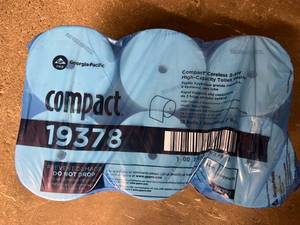 lot 117 image: 18 Rolls of Coreless 2-Ply Toilet Paper