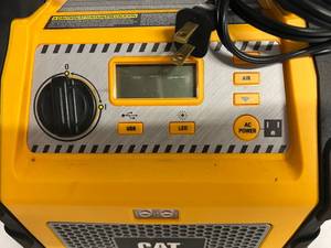 lot 29 image: CAT - 3 in 1 Professional Power Station with Jump Starter and Compressor - 4 USB Ports and Outlet